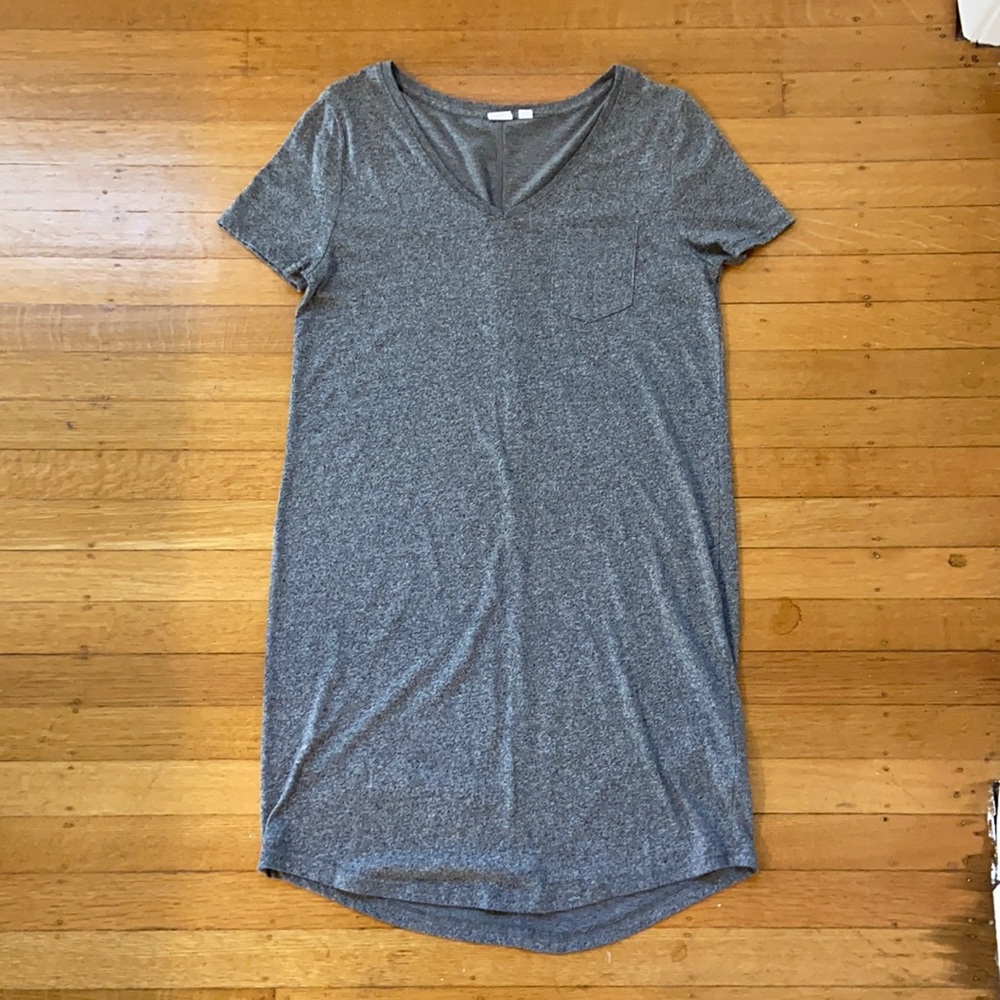 Gap grey tshirt dress